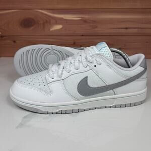 Nike Dunk Low Retro SE Winter Storm Summit White Metallic HQ3619-121 Mens 9.5